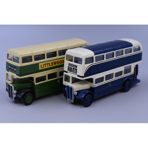 194 - Two Corgi Box Die-Cast Commercial Buses (The Rochdale & The Liverpool) both in Boxes