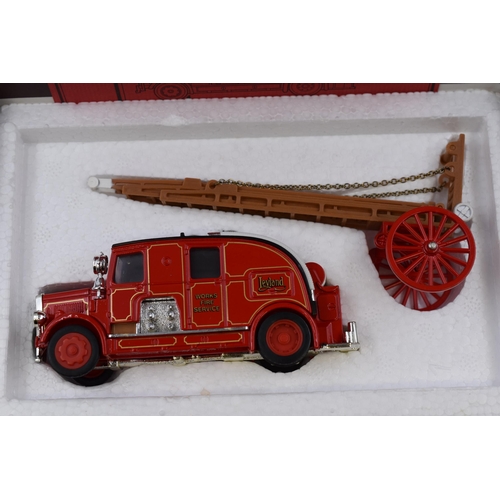 199 - Matchbox - Models of Yesteryear YS-9 1936 Leyland 'CUB' fire engine FK-7 boxed like new with certifa... 