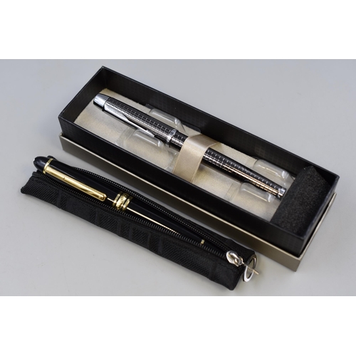 446 - Parker IM premium parker pen in gun metal black with gift box.