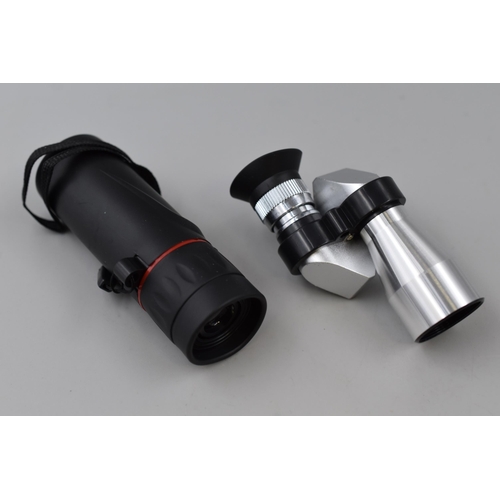 449 - Two New Monocular's with Cases and Boxes