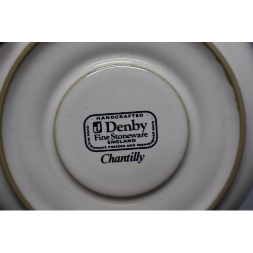 466 - Twenty-Six Pieces of Denby Chantilly (Fourteen Cups, Twelve Saucers)