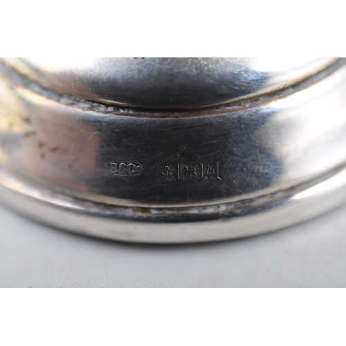 226 - Hallmarked Birmingham Silver Candleholder (2.5