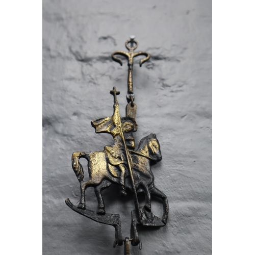 669 - Orthodox Byzantine St George Hanging Candleholder (27