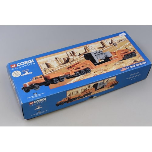 242 - Corgi, Limited Edition Allied Diamond T980 & 24 Wheel Girder Trailer and Generator Load ( Model ... 