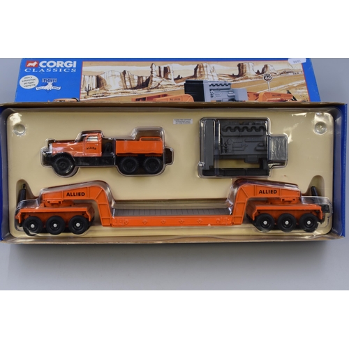 242 - Corgi, Limited Edition Allied Diamond T980 & 24 Wheel Girder Trailer and Generator Load ( Model ... 