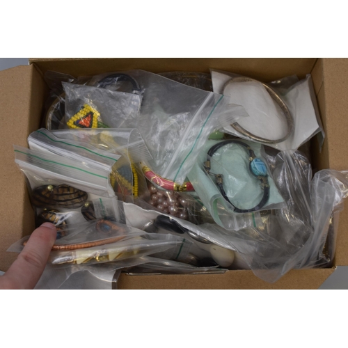 494 - A Box of Various Designer Bracelets and Bangles