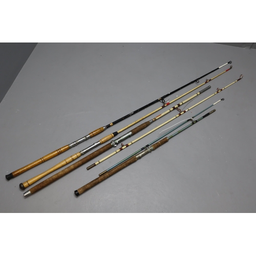 679 - A Selection of Fishing Rods To Include Dover Rod, Major Rod, And More