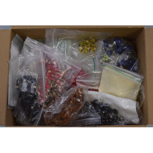 495 - A Box of Various Designer Necklaces, Mostly Beaded Necklaces