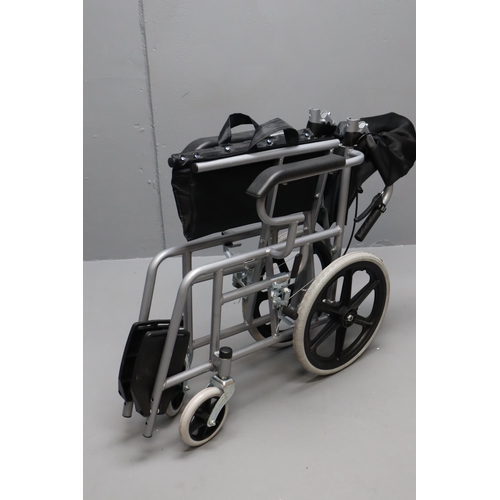 683 - New Lightweight Wheelchair complete with Footrests