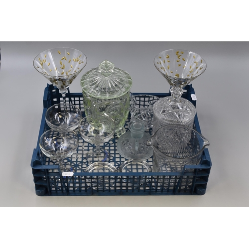 268 - Selection of Good Quality Glassware including Babycham, Champagne, Wine Rinser and More