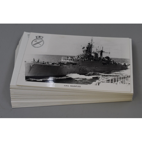 274 - Approx 23 Official Photographs of Royal Navy Ships (5.5