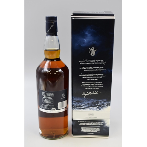 286 - Talisker Dark Storm Single Malt Scotch Whisky (45.8% vol 1Ltr Bottle) Complete with Box (Sealed)