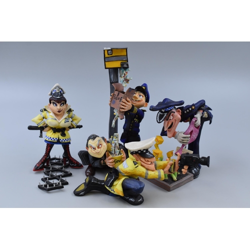 292 - Selection of Speed Freaks Collectables Including PC Stinger, PC Smug, Commissioner Wedge (As Found) ... 