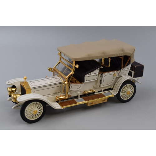 312 - Franklin Mint Rolls Royce 1911 Tourer Die Cast model Complete with Box and Paperwork