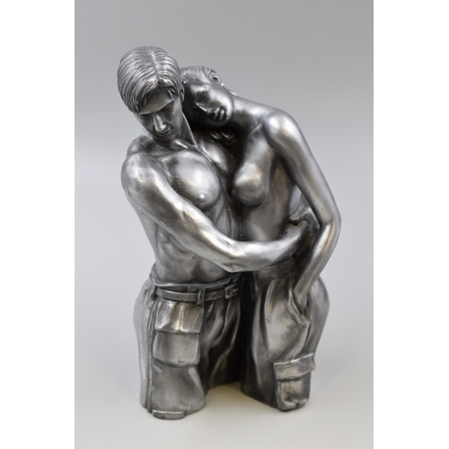 328 - A Signed Oliver Tupton Sculpture 'Loving Thoughts'