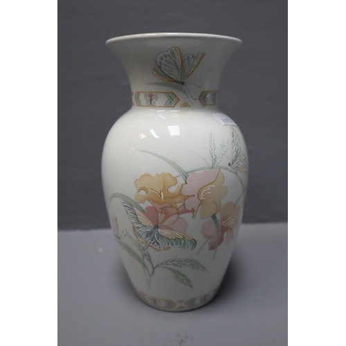 333 - Royal Winton Iris and butterflys design, Large vase 11