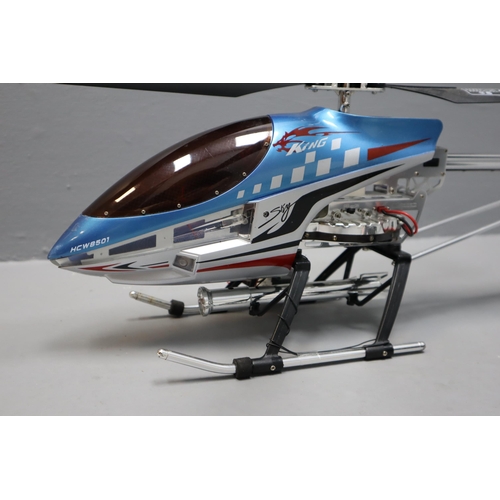 607 - Sky King Metal Body 3 Channel Pro Helicopter with Remote Control