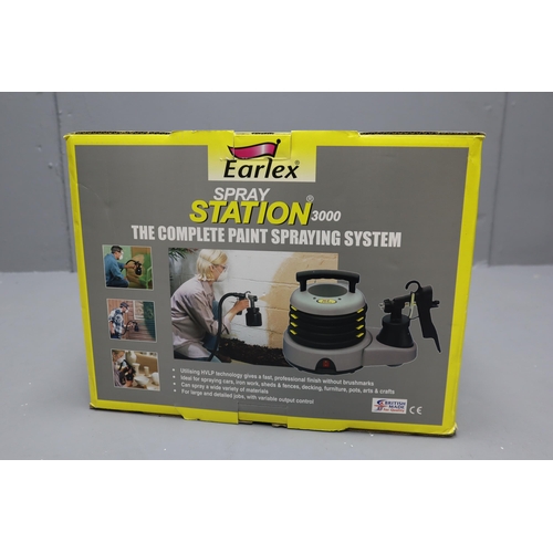 732 - Earlex spray station 3000 low pressure electric spray system, new unused and boxed