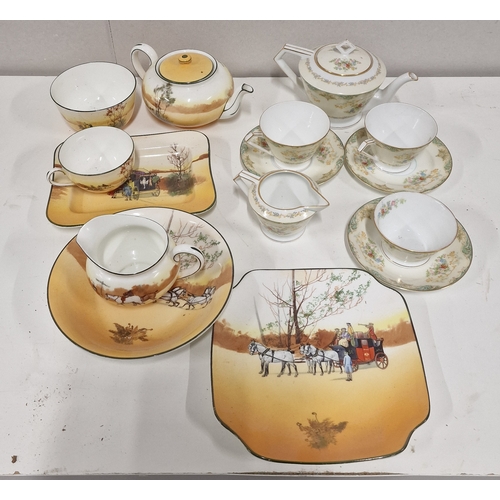 858 - Selection of Royal Doulton Teaware incl. Teapot and A Selection of Noritake incl teapot