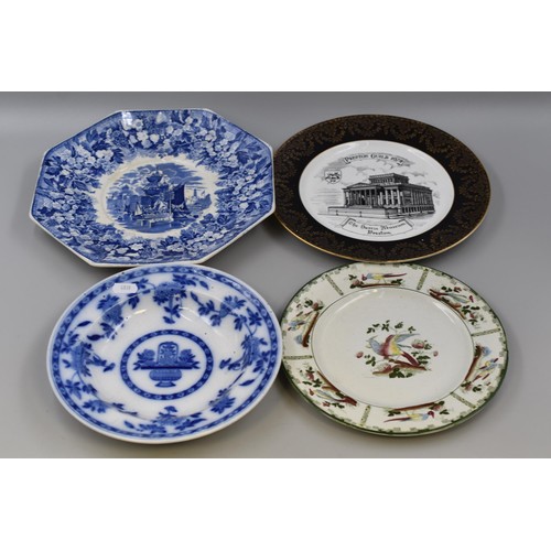 860 - Selection of Collectors Plates, Footed Bowl and Cake Stand including Minton, Shelley, Royal Doulton,... 