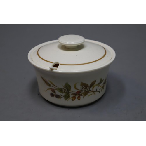 867 - Large Selection of Mark & Spencer St Michael Harvest Tea Cups and More Approx 60 Pieces, Some Pi... 