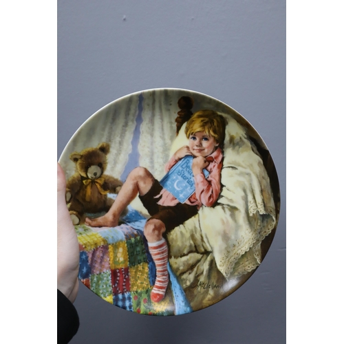 846 - A Mixed Selection To Include West German Collectable Plates, Piggy Bank, Capodimonte, And More