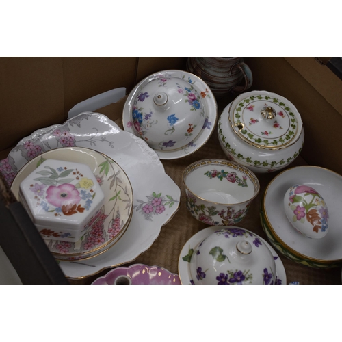 853 - Mixed Selection including Wedgwood, Harrods of London, Spode, and More