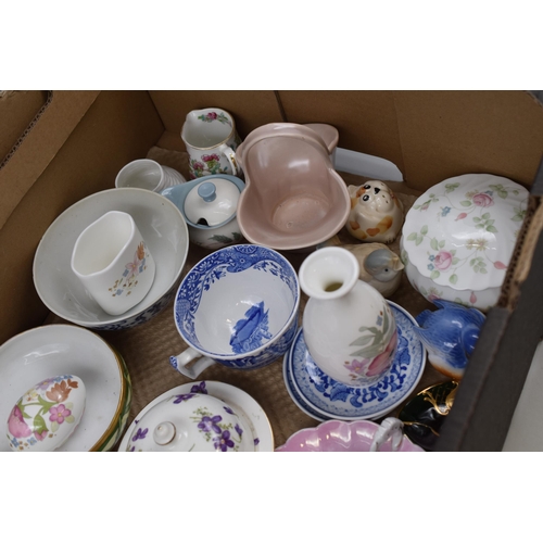 853 - Mixed Selection including Wedgwood, Harrods of London, Spode, and More