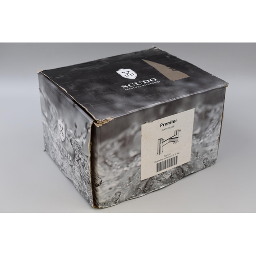 744 - New Scudo Premier Bath Mixer With Box and Ppaerwork