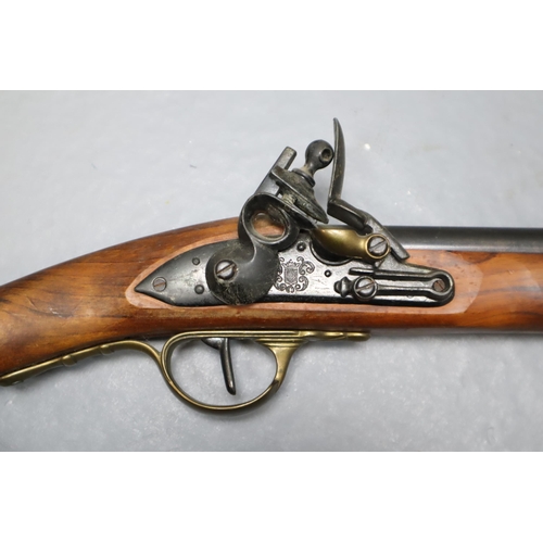 319 - Vintage ornamental rifle & crossbow