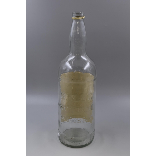 338 - LARGE 4.5ltr Empty Bell's Old Scotch Whisky Bottle 19.5