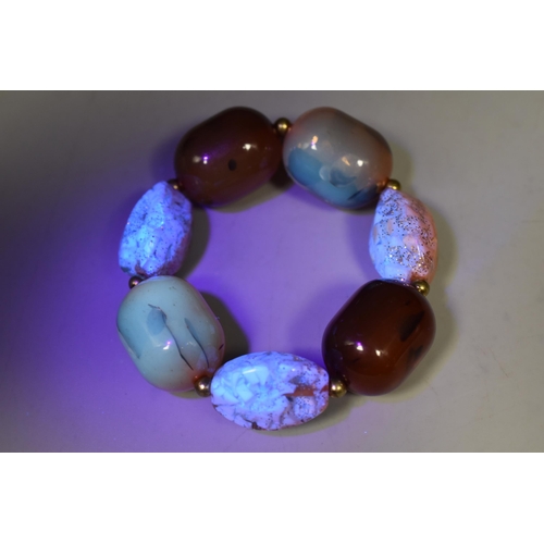 72 - Chunky Baltic Amber Bracelet