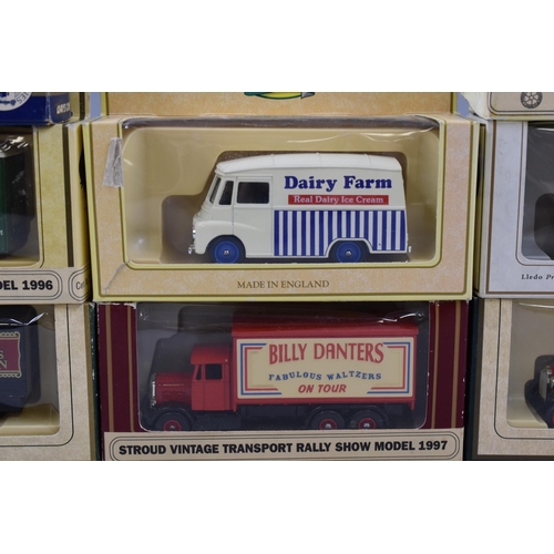 467 - Collection of Eight Boxed As New Collectable Vintage Promotional Commercial Diecast Vehicles