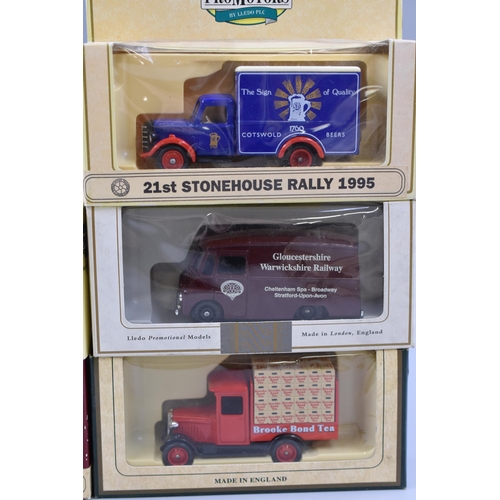 467 - Collection of Eight Boxed As New Collectable Vintage Promotional Commercial Diecast Vehicles