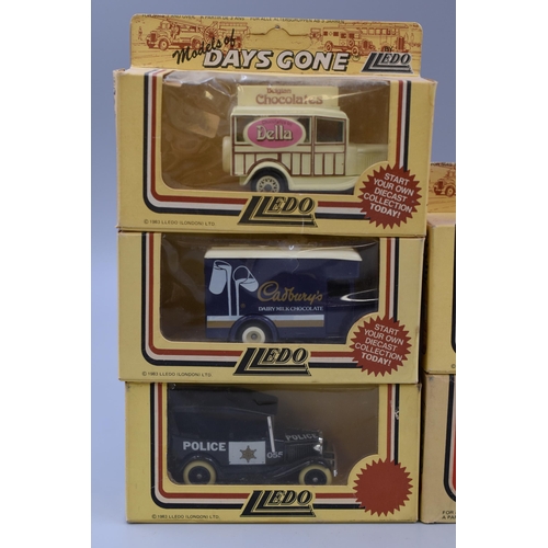 473 - Collection of Eight Boxed Corgi Lledo Classic Diecast Collectable Vehicles.