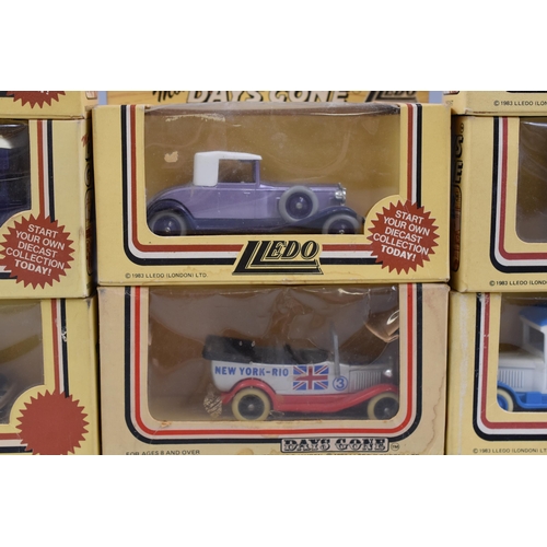 473 - Collection of Eight Boxed Corgi Lledo Classic Diecast Collectable Vehicles.