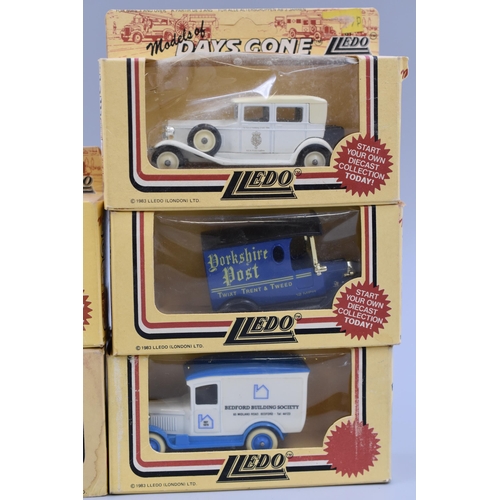 473 - Collection of Eight Boxed Corgi Lledo Classic Diecast Collectable Vehicles.