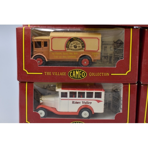 476 - Collection of Nine Boxed Corgi Cameo Vintage Classic Commercial Diecast Vehicles