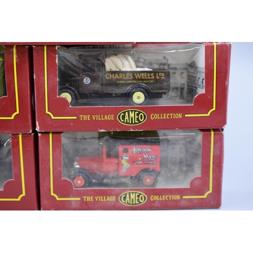 476 - Collection of Nine Boxed Corgi Cameo Vintage Classic Commercial Diecast Vehicles