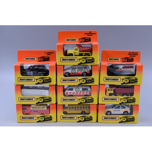 477 - Collection of Boxed As New Vintage Diecast Matchbox Cars