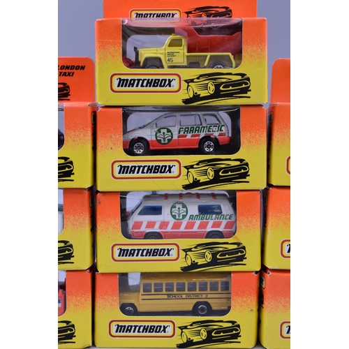 477 - Collection of Boxed As New Vintage Diecast Matchbox Cars