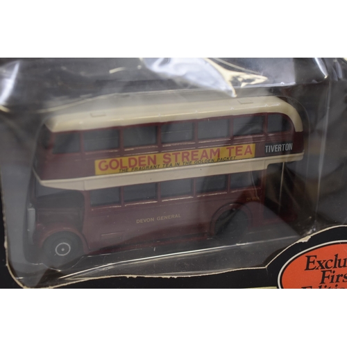 479 - Three Boxed Gilbow Exclusive First Editions Buses