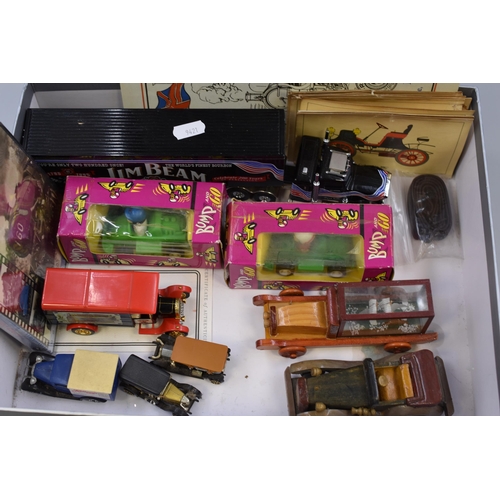 480 - Collection of Un-Boxed Model Vehicles to Include, Matchbox Lorry Depicting 'Jim Beam' ( Marked on Re... 