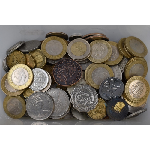 130 - Mixed of unsorted Coinage (1kg)