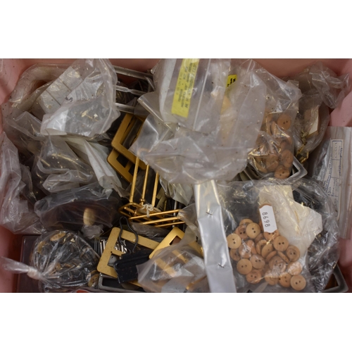 821 - Huge Haberdashery Selection Buttons,  Buckles etc. From the property of the manufacturer. Appro... 