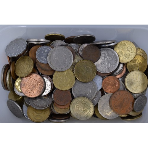 126 - Large Selection of Unsorted coinage (1.2kg)