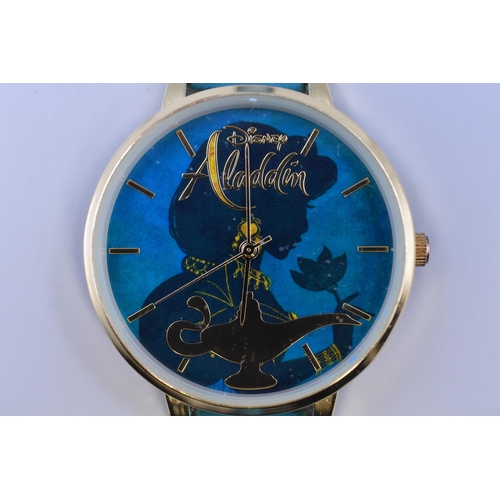 95 - New Disney Aladdin Quartz Watch with Original Strap (Working)