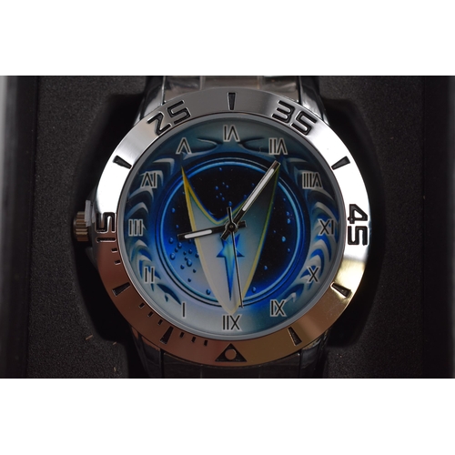 107 - A Gents Star Trek Quartz Watch, In Presentation Box