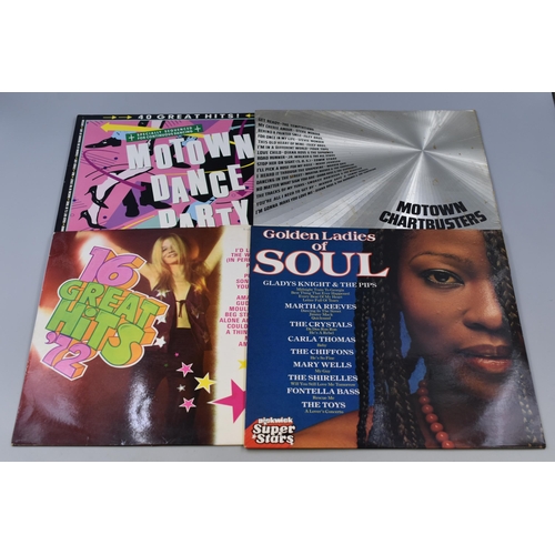 478 - Collection of Various Vinyl Compilation LP's, to Include, Golden Ladies Of Soul, 16 Greatest Hits of... 