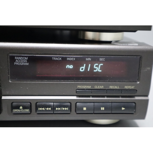 541 - Technics SL-PG380A CD Player, ST-610 Quartz Stereo Tuner and a Kenwood P-100 Stereo Automatic Turnta... 